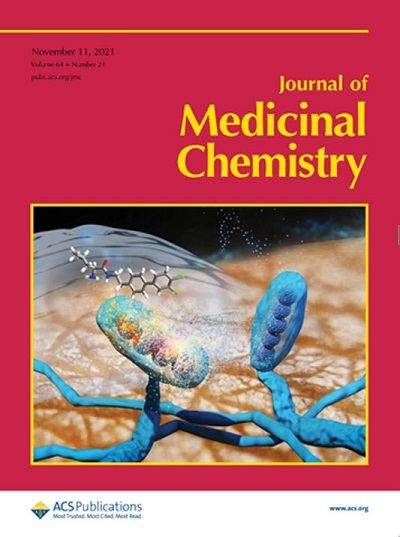 의약화학 분야 국제 유력 학술지 'JMC' 2021년 11월호 표지