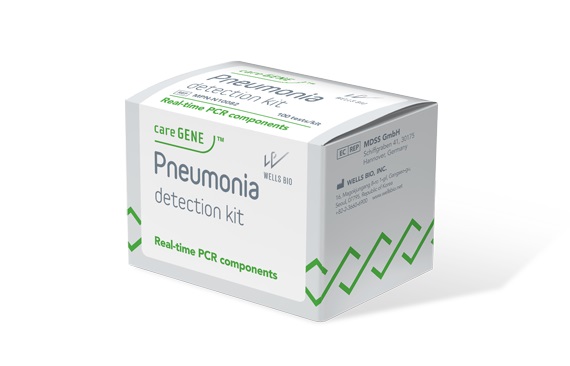 웰스바이오 폐렴 진단키트(careGENE™ Pneumonia detection kit). 회사측 사진제공