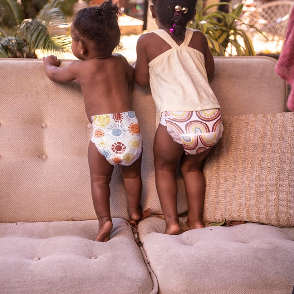 어니스트 기저귀를 착용한 아이들 모습. 사진 출처: 회사 홈페이지.